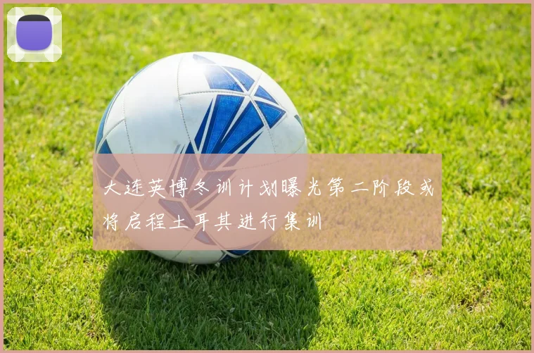 大连英博冬训计划曝光第二阶段或将启程土耳其进行集训